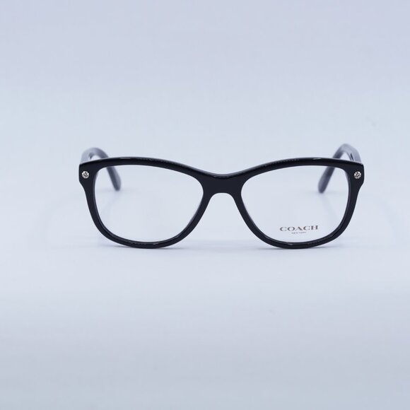 🕶️ New Coach HC6095 5420 Eyeglasses - Black Frame 52mm - Picture 2 of 12